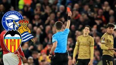 Los equipos de La Liga en las últimas jornadas se han quedado de arbitrajes sufridos en su contra