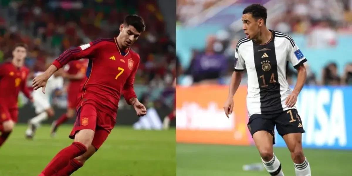 Los españoles abrieron el marcador tras un centro de Jordi Alba que Morata conectó para vencer a Manuel Neuer.