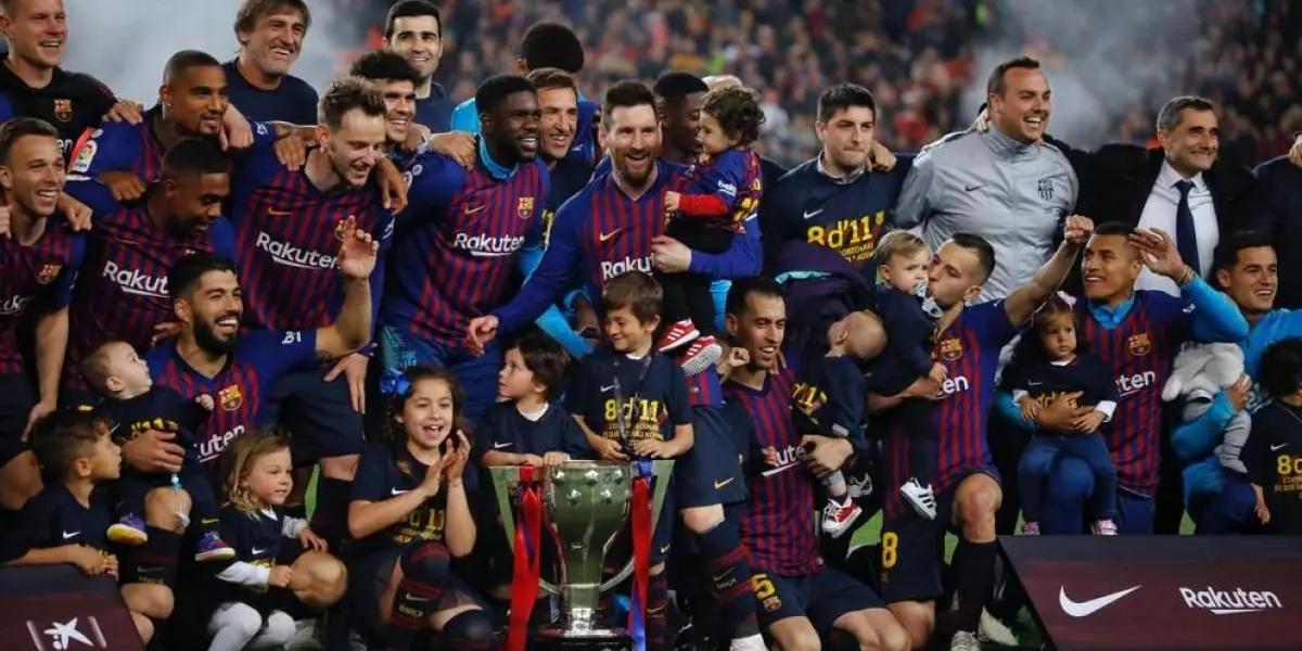 Los fanáticos culés hacen sus cálculos para ver cuándo se podría dar.