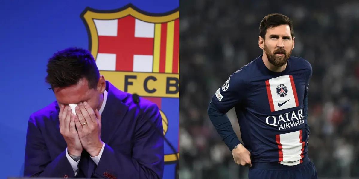 Los fanáticos del Barcelona piden por la vuelta del máximo ídolo de la historia, Lionel Messi.