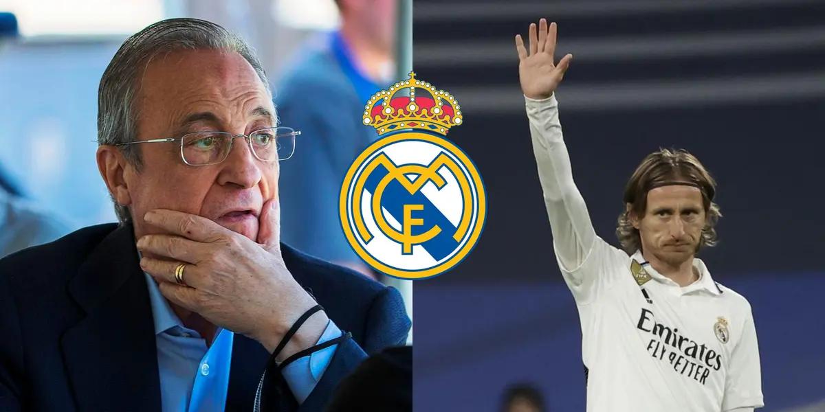 Los fanáticos de Real Madrid se enteraron del inminente adiós de Luka Modric por un detalle que se filtró