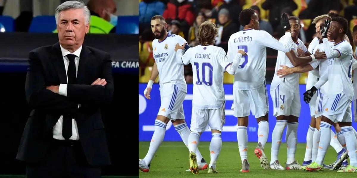 Los futbolistas Camavinga, Tchoameni, Luka Modric y Mariano no podrán ser parte del partido frente al Valladolid en el retorno del torneo español.