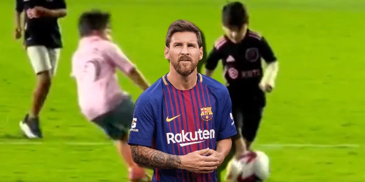 Los hijos de Lionel Messi ya están jugando en la Academia del Inter Miami y el 10 reveló cómo les va y sus posiciones en el campo