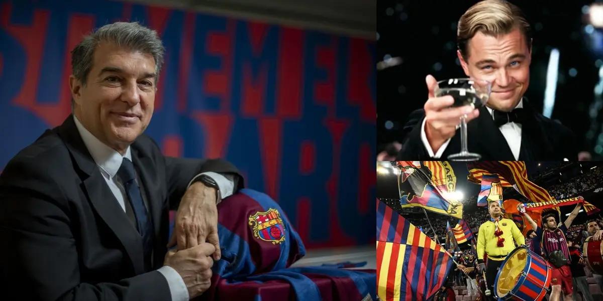 Los hinchas azulgranas tienen la esperanza de verlo jugando en el Camp Nou.