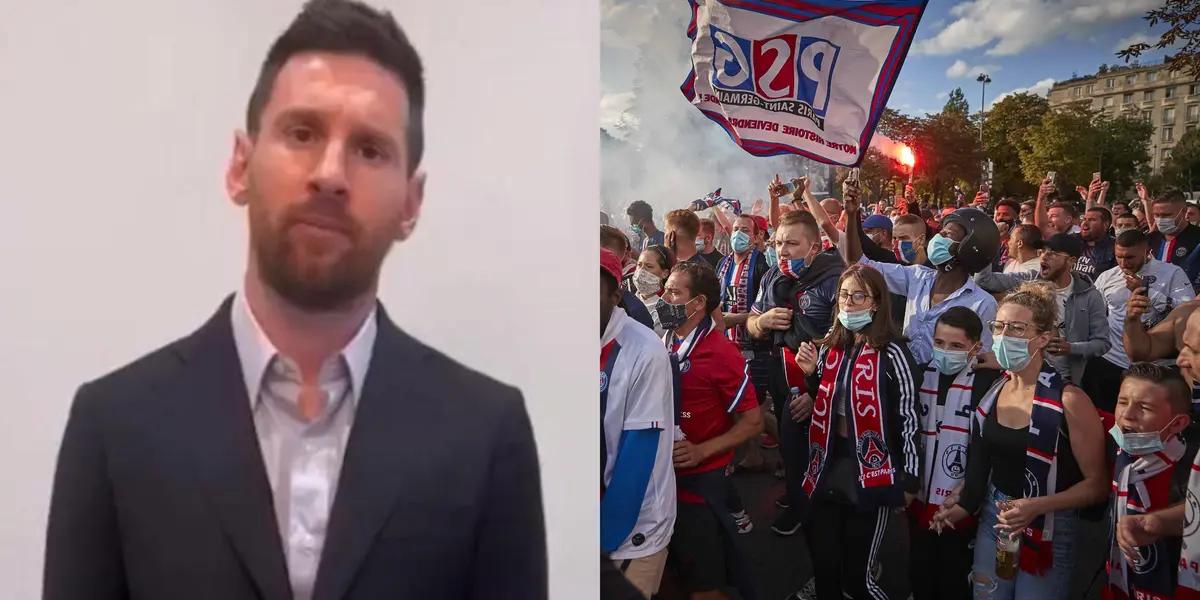Los hinchas del PSG no se han cansado de insultar a Messi pero ahora esto dicen del argentino