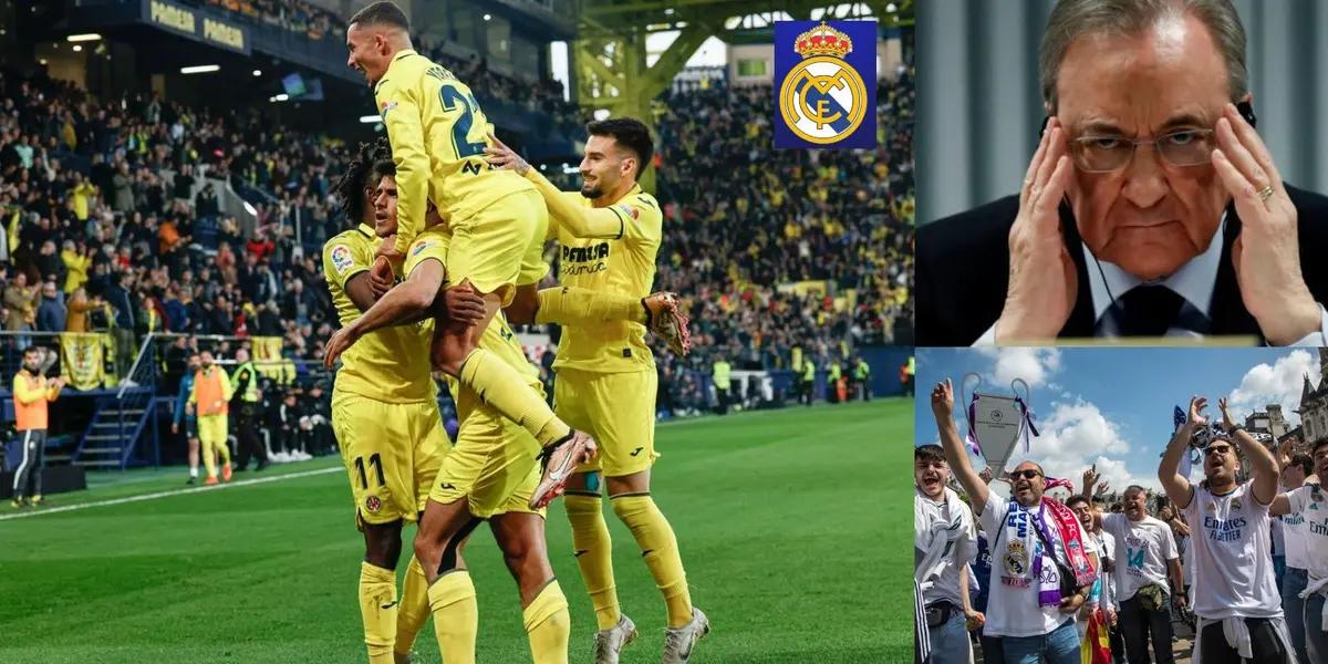 Los hinchas merengues no se olvidad de sus ídolos y le recordaron uno a Florentino Pérez.