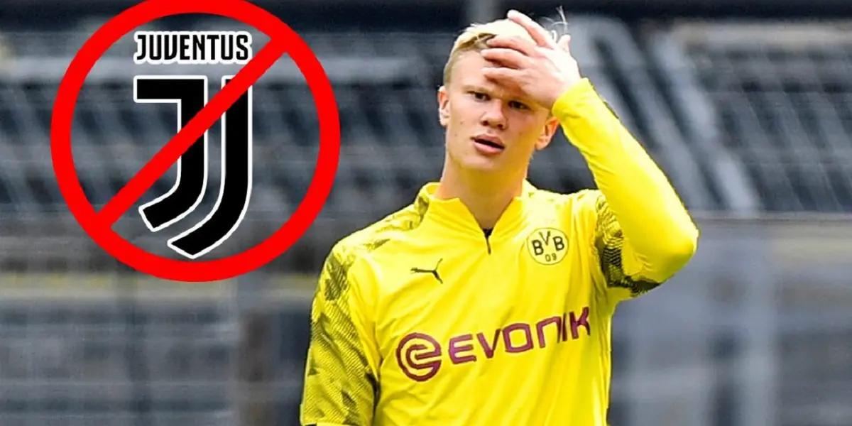 Los italianos tuvieron la chance de fichar al delantero noruego por una suma de dinero insólita, pero la decisión de querer mandarlo al sub 23 terminaron de arruinar la llegada de Haaland a Italia.