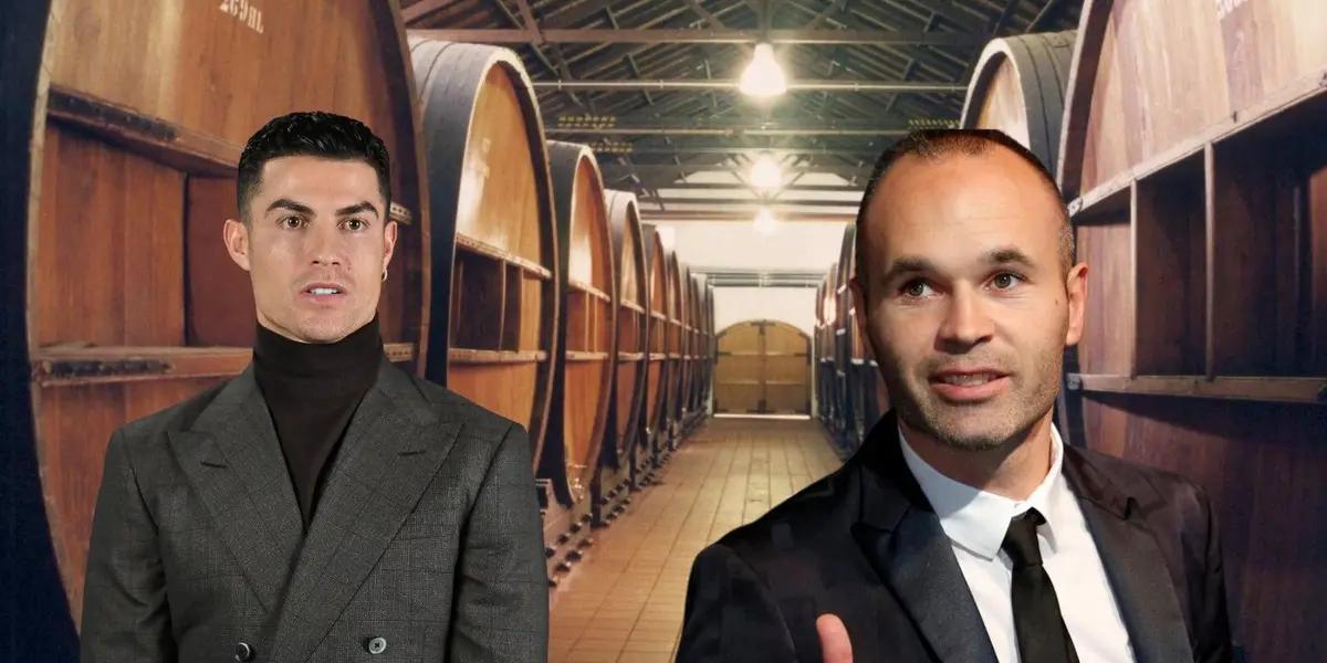 Los jugadores continúan invirtiendo en nuevos proyectos para generar ingresos, el portugués apostó al mundo de la comunicación e Iniesta sorprendió con lo suyo