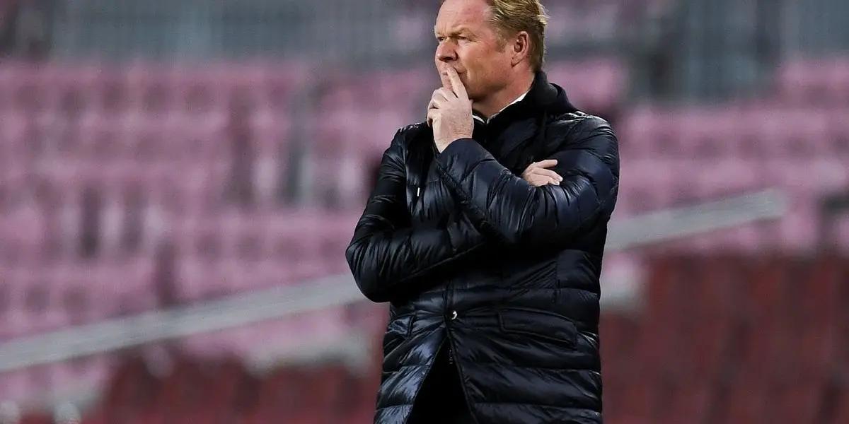 Los jugadores del FC Barcelona no están contentos por como maneja el equipo Koeman