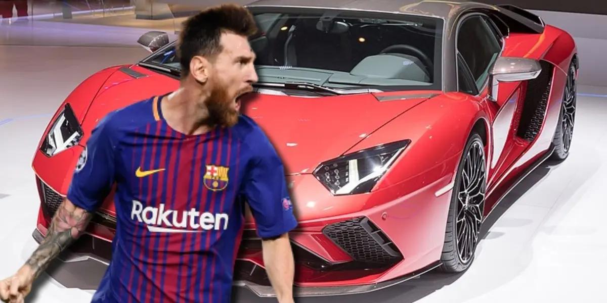 Los Lamborghini son carros de alta gama y un jugador del FC Barcelona decidió comprarlo con su primer salario