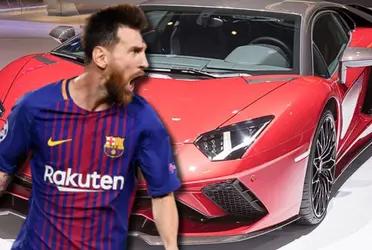Los Lamborghini son carros de alta gama y un jugador del FC Barcelona decidió comprarlo con su primer salario