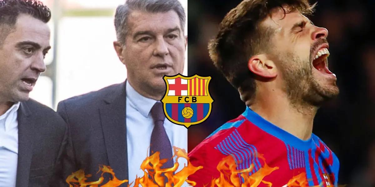 Los lideres del cuadro culé tuvieron un gesto bastante particular con el defensor español, y las consecuencias podría ser terribles.