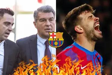 Los lideres del cuadro culé tuvieron un gesto bastante particular con el defensor español, y las consecuencias podría ser terribles.