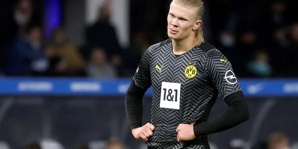 Los medios germanos dan cuenta que el atancante noruego podría salir del Borussia Dortmund en el próximo mes de junio a cambio de 75 millones de euros. En España se largó la carrera por Haaland