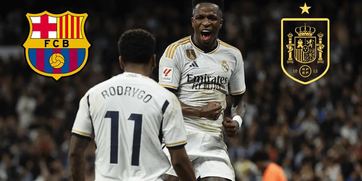 Los Merengues golearon a los Blanquinegros por 5-1 y se mantienen en el segundo puesto de la competencia, el FC Barcelona sacó algo positivo de ello