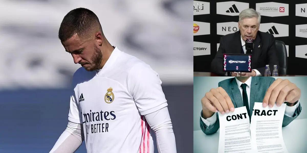 Los merengues no lo tienen en cuenta y tendría los días contados.