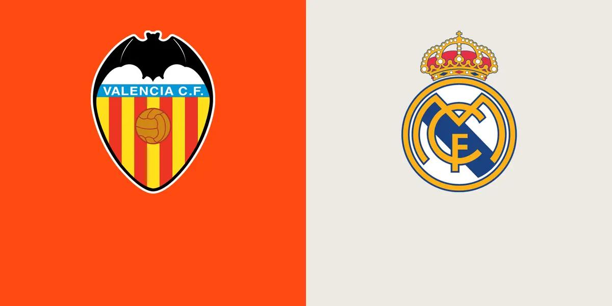 Los merengues visitan al equipo Che en un duelo de punteros de LaLiga. El Real Madrid de Ancelotti busca poder despegarse en la tabla mientras que el Valencia necesita el triunfo en Mestalla para dejar atrás a un contendiente directo.