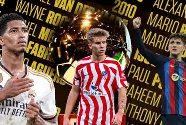 Los Merengues y Culés encabezan la lista para el mejor jugador sub-21 del mundo.