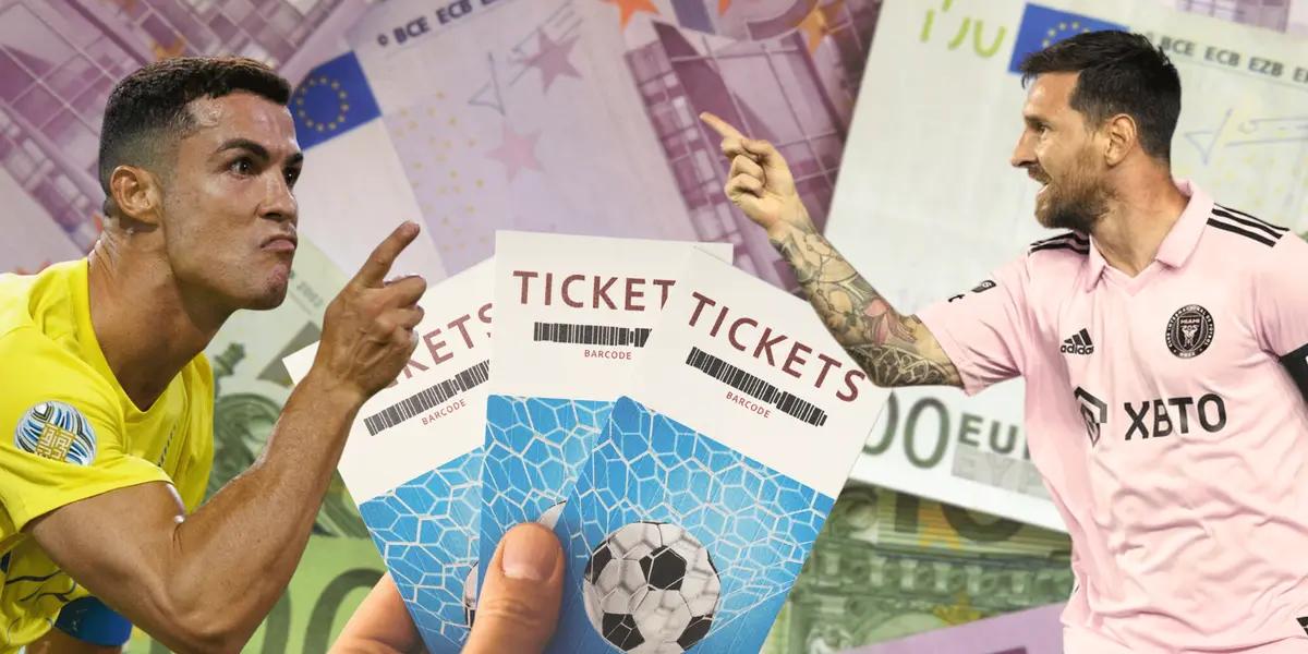 Los números para ver a Lionel Messi en la final de Inter Miami fueron de las manos