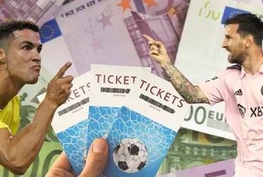 Los números para ver a Lionel Messi en la final de Inter Miami fueron de las manos