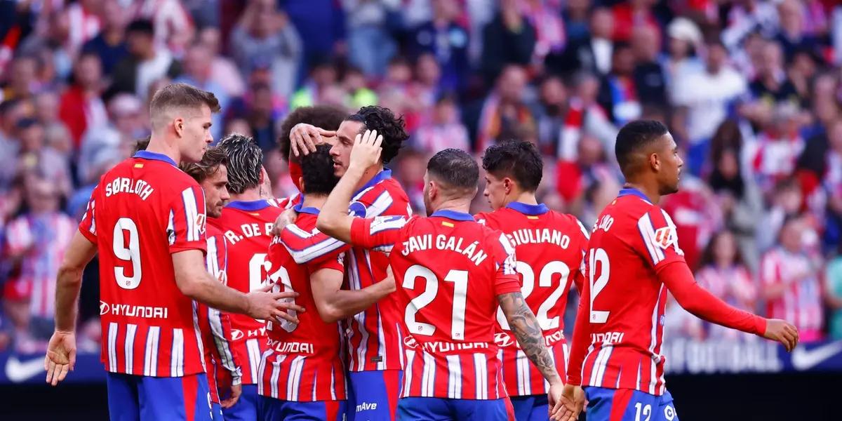 Los once jugadores con los que el club colchonero jugará contra el Osasuna el domingo ya se conocer