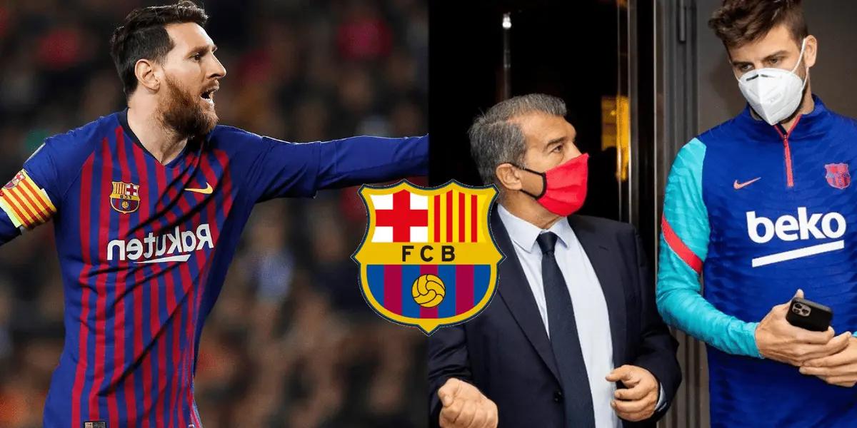 Los pedidos de Messi para volver no serían del gusto de Laporta y Piqué.