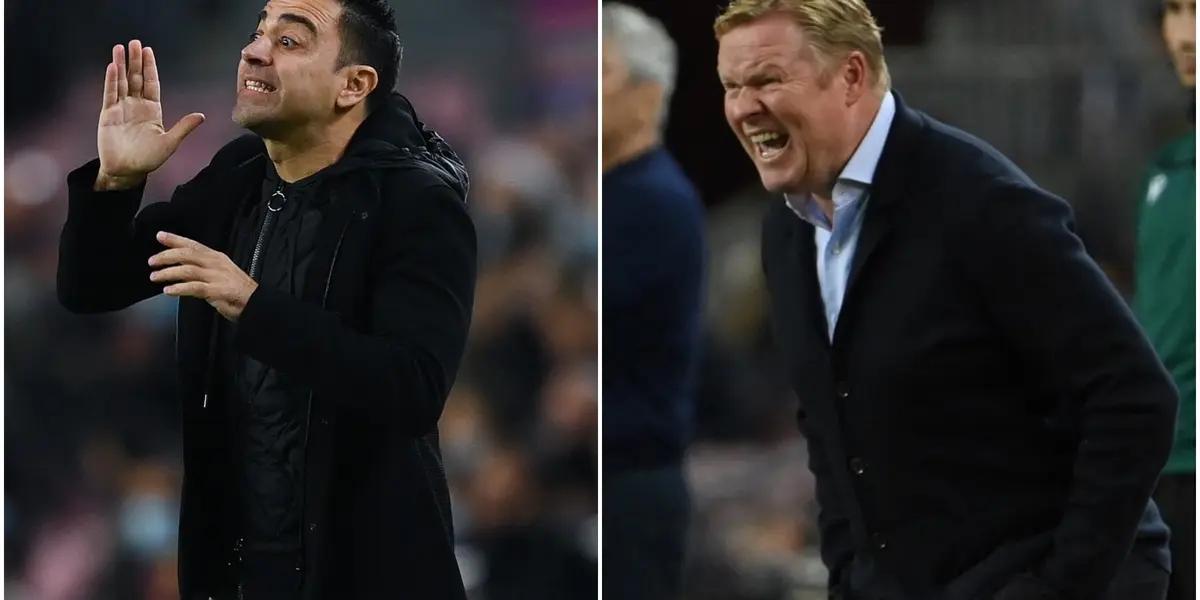 Los resultados en Champions League con el equipo culé favorecen al entrenador holandés, en cambio el nuevo entrenador aún no supo dar la cara ante esta dificil situación y lo dejó eliminado de la competencia.