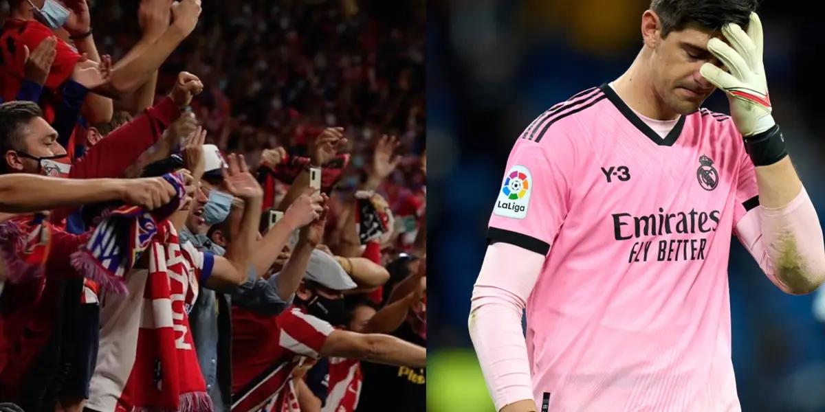 Los seguidores rojiblancos, indignados con el comportamiento del belga, quieren quitarlo de la historia del club.