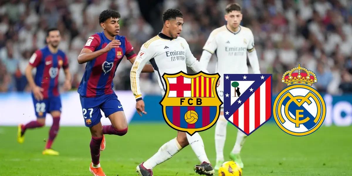 Los tres clubes competidores en liga tienen una diferencia de goles a favor bastante diferente