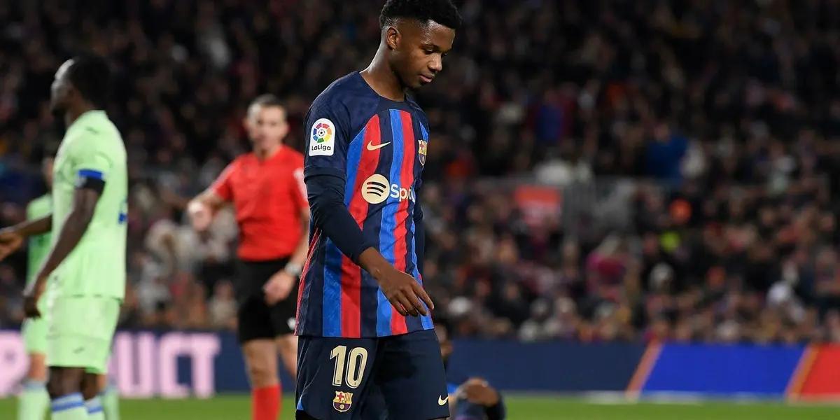 Luego de las palabras desafortunadas de su padre, el español podría irse.