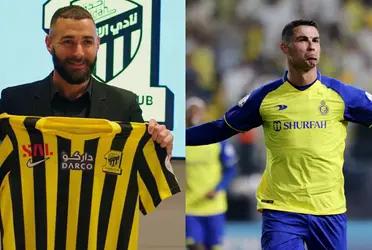 Luego de opacar a Cristiano Ronaldo con su presentación ahora Karim Benzema volvió a hacerle otra jugada al portugués