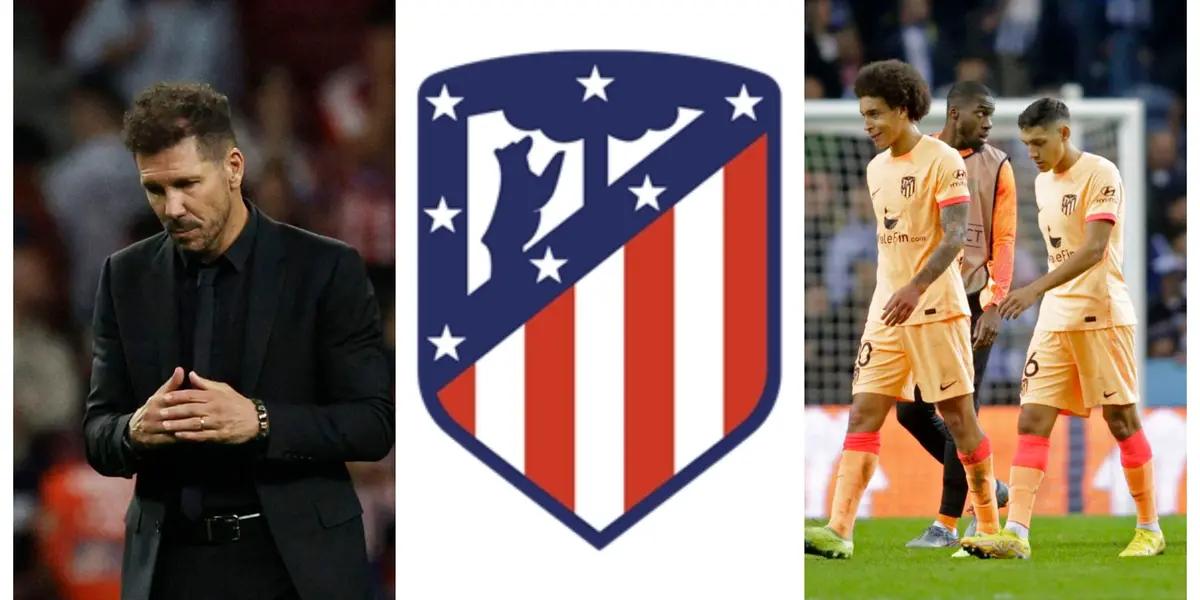 Luego de quedar eliminados ante el Bayern Leverkusen, Simeone evaluaría su salida luego del mal nivel dado en la Champions League.