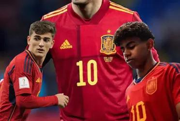 Luis De La Fuente designó los dorsales para el duelo con España y hay sorpresa con el número 10