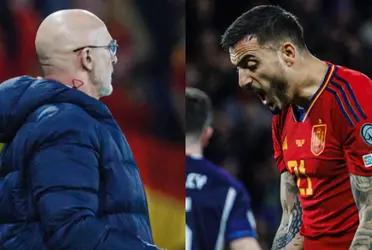 Luis De la Fuente con poca autocrítica luego de la derrota de la Selección Española ante Escocia. Esto dijo