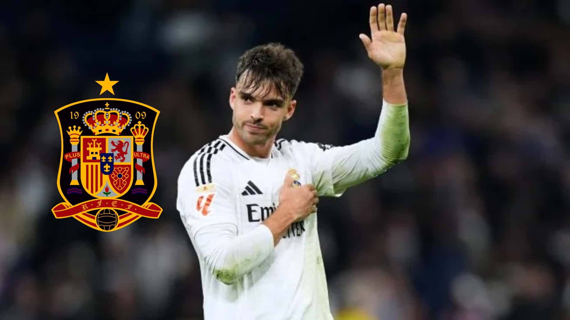 Luis de la Fuente podría convocar a Raúl Asencio para el siguiente parón de selecciones