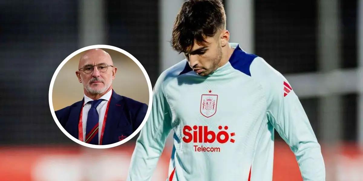 Luis de la Fuente - Raúl Asencio (Foto: X)