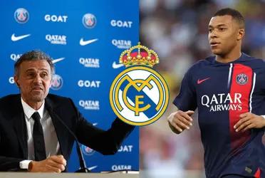 Luis Enrique dejó en conferencia una frase que podría marcar el adiós de Kylian Mbappé de PSG