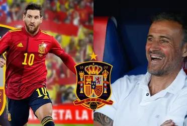 Luis Enrique dejó que Argentina se lleve a la nueva joya española.