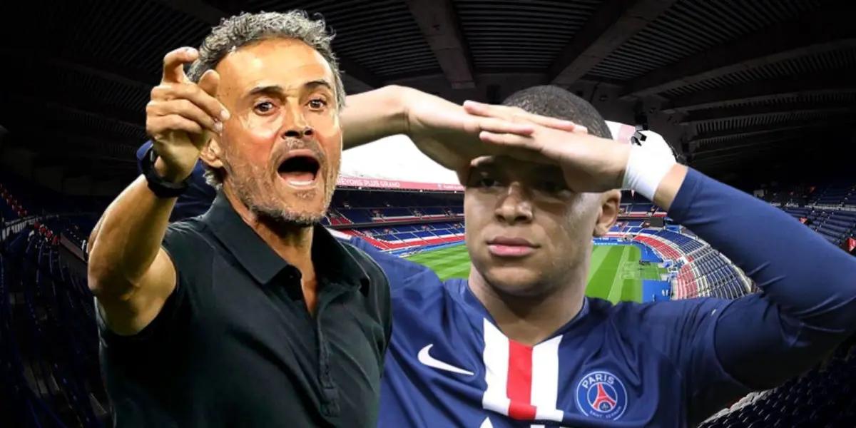 Luis Enrique hace poco regañó a Kylian Mbappé por cómo juega, pero ahora el jugador francés presentó una queja que pone alerta al PSG