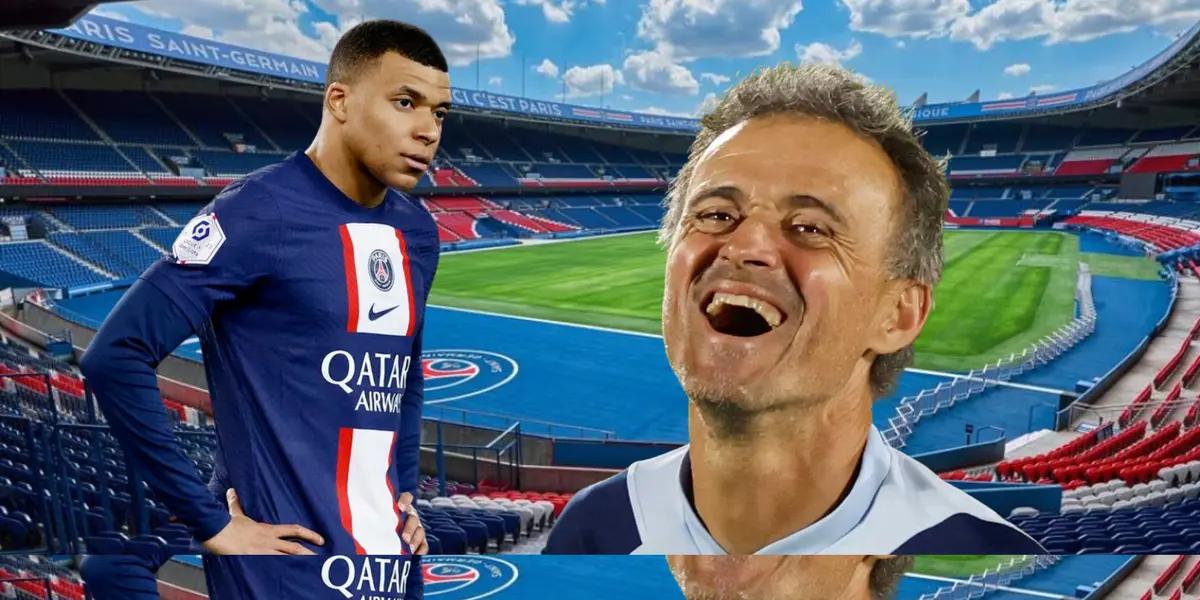 Luis Enrique sigue de cerca la novela de Kylian Mbappé y ya encaminó a su reemplazo