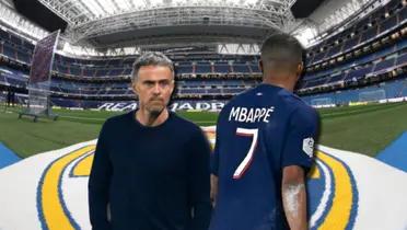Luis Enrique y Kylian Mbappé, del PSG