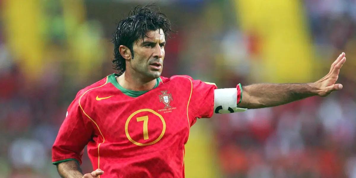 Luis Figo no quería a Deco en la selección de Portugál.