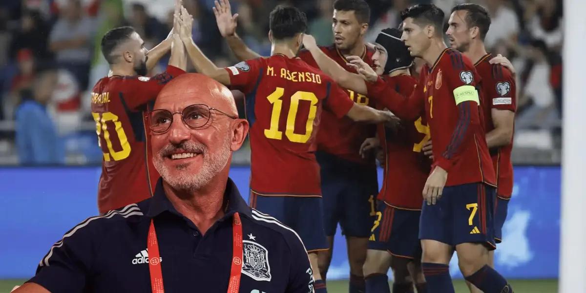 Luis de la Fuente no descarta introducir varios cambios para el duelo contra Chipre clasificatorio a la Eurocopa 2024.