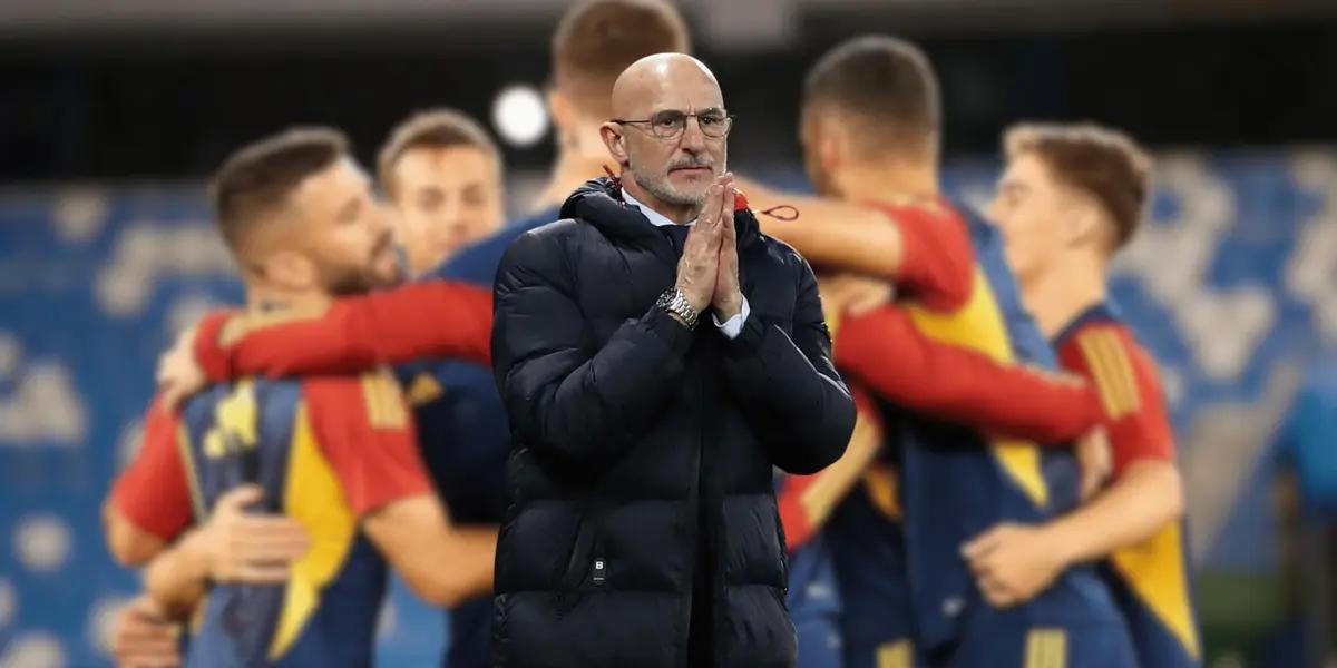 Luis de la Fuente dio de baja a un jugador a horas del partido contra Chipre