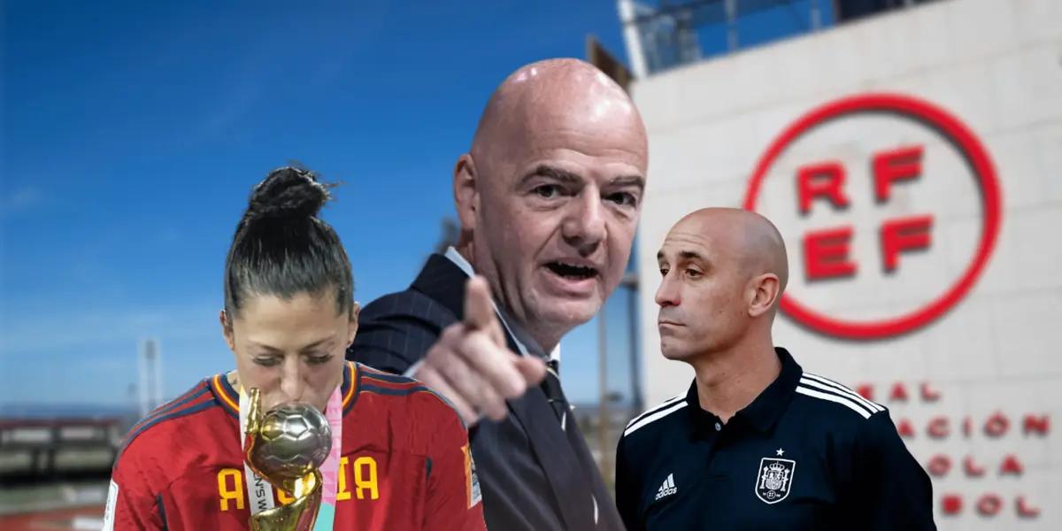 Luis Rubiales está intentando de escaparle a una posible sanción pero el máximo ente del fútbol se ha involucrado de por medio