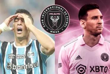 Luis Suárez confirmó que es imposible llegar a Inter de Miami pero Lionel Messi si se dará el gusto de jugar con este crack