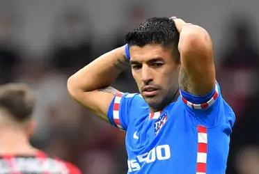 Luis Suárez está pasando su peor momento desde su llegada al Colchonero , lleva 396 minutos sin convertir goles y el adiós podría estar cerca.