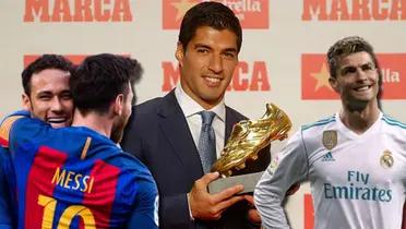 Luis Suárez hizo una confesión sobre cuando estaba en el FC Barcelona, y le ganó a Cristiano Ronaldo la Bota de Oro