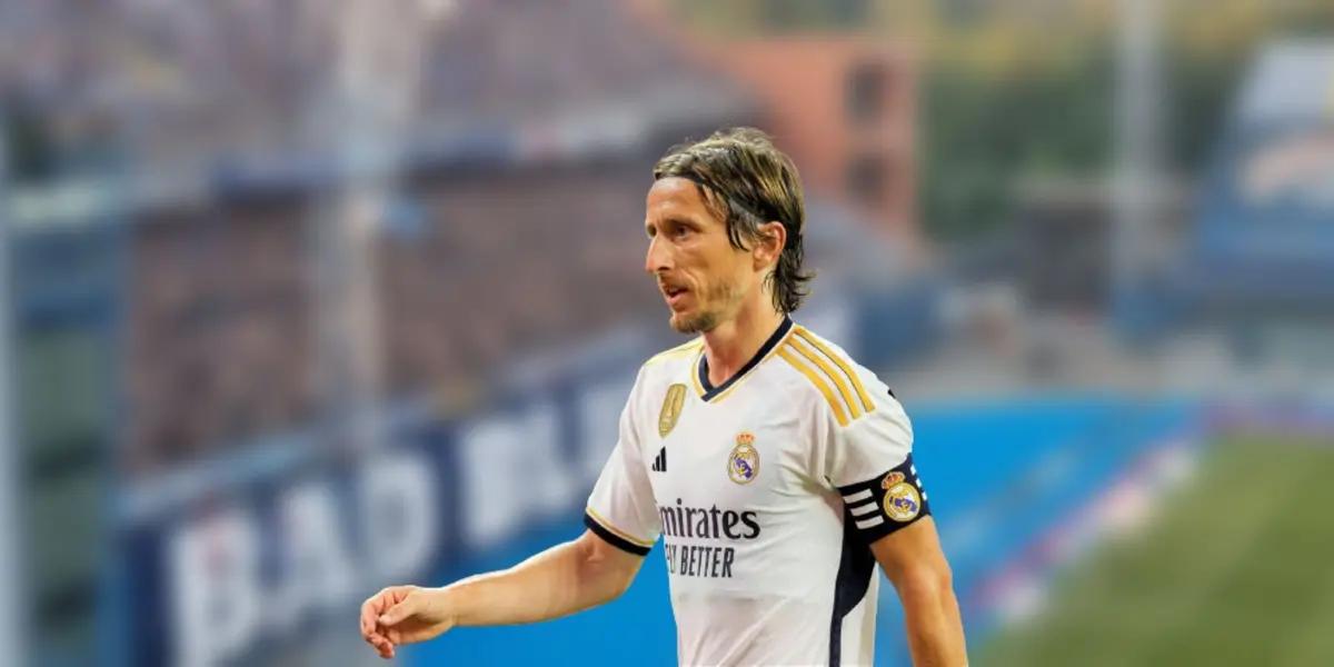 Luka Modric parece estar viviendo sus últimos días en Real Madrid.