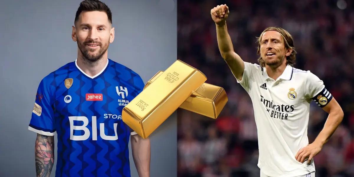Luka Modric podría dejar Real Madrid a cambio de una cifra fuerte en su contrato para llegar a Arabia Saudita